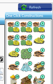 One Click Constructions Panel