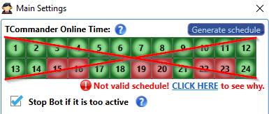 Wrong Online Time