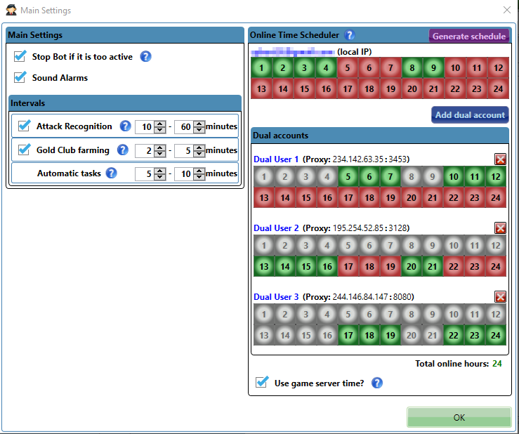 Proxy switcher 